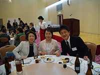 懇親会　札幌北税務署副署長と共に